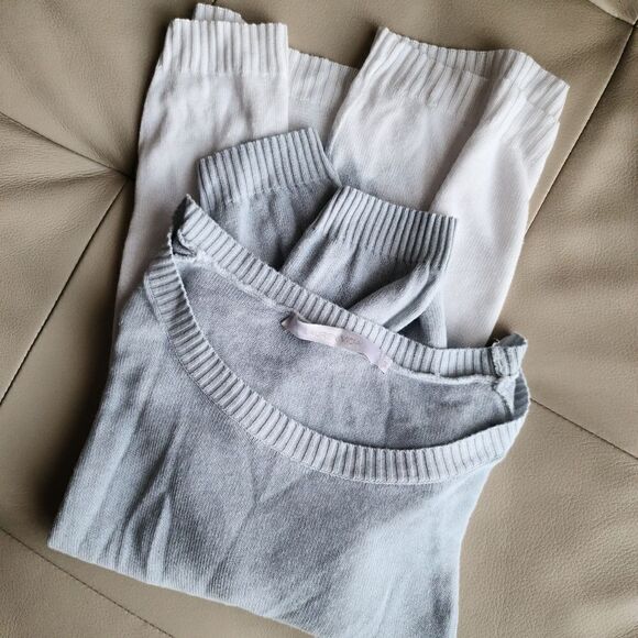 🎁 Lauren vidal crew neck sweater  3/4 sleeve - Picture 2 of 3